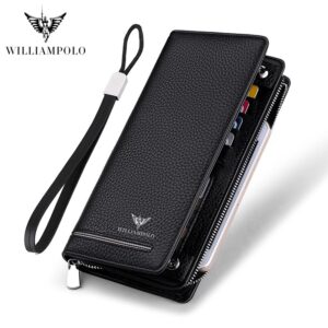 Long Black Wallet